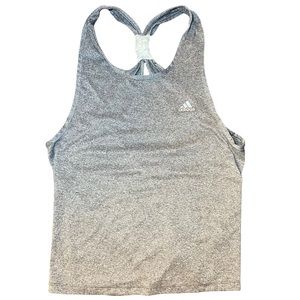 Adidas Women’s Gray Work-Out Tank Top Size M